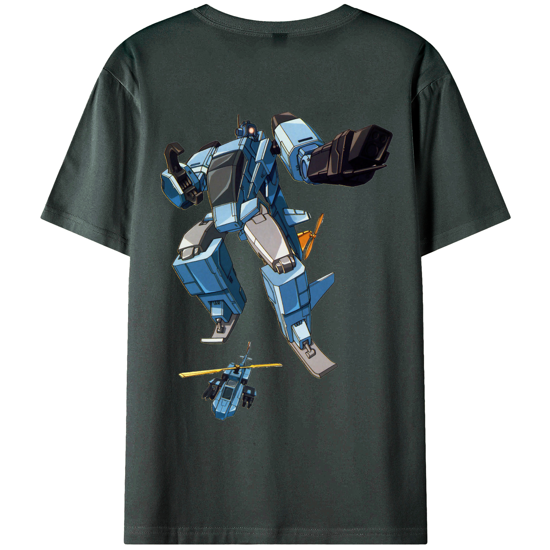 （画像用）  綿100％ メンズ半袖Tシャツ（バックプリント） 通気性
